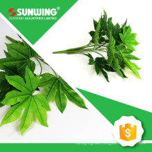 wholesale natural touch palm artificial leaves for decoration with UV